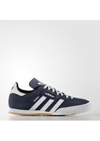 Sneaker adidas originals "SAMBA SUPER SUEDE", Herren, Gr. 43, blau (navy, ftwwht, navy), Leder, Schuhe Sneaker