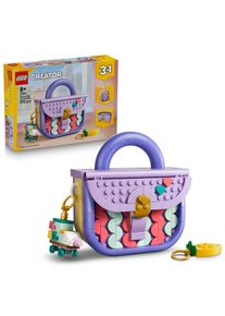Konstruktionsspielsteine Lego "Modische Tasche mit Staufach (31391), Lego Creator", bunt, Spielbausteine, Kinder, Kunststoff, Konstruktionsspielsteine, Made in Europe