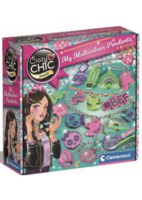 Kreativset Clementoni "Crazy Chic, Meine bunten Anh&auml;nger", bunt, Kreativsets, Kinder, Kreativset