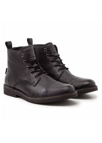 Levi's Stiefel LEVI'S "Stiefel Track", Herren, Gr. 46, schwarz, Obermaterial: 100% Rindsleder Leather cow. Futter: 100% Synthetik synthetic. 100% Rindsleder Leather cow., Schuhe Stiefel
