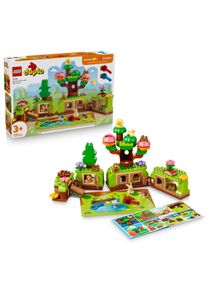 Konstruktionsspielsteine Lego "Wald mit wilden Tieren (10480), Lego DUPLO Town", bunt, Spielbausteine, Kinder, Kunststoff, Konstruktionsspielsteine, Made in Europe