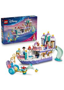 Konstruktionsspielsteine Lego "Arielles K&ouml;nigliches Hochzeitsboot (43299), Lego Disney Princess", bunt, Spielbausteine, Kinder, Kunststoff, Konstruktionsspielsteine, Made in Europe