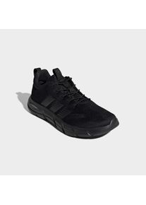Walkingschuh adidas Sportswear "CLOUDFOAM FLEX ELASTIC LACE", Herren, Gr. 48, core schwarz, core schwarz, carbon, Textil, Schuhe Walkingschuh