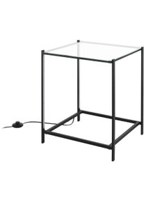 Eglo Tischleuchte "NARANJO", schwarz, H: 55,5cm, 1 Stk., Leuchten, Tischleuchte in schwarz aus Stahl - 4,1W - Warmwei&szlig;, Tischleuchte