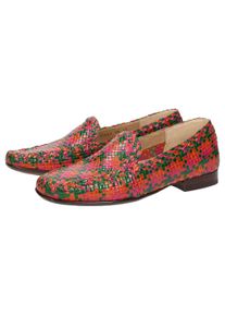 Slipper Sioux "Cordera", Damen, Gr. 39 (UK 5 1/2), bunt (mehrfarbig), Obermaterial: 100% Ziegenleder goatskin. 100% Gummi rubber., Schuhe Slipper