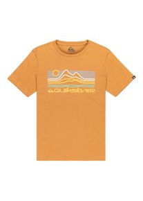 T-Shirt Quiksilver "Ev Light Waves", Jungen, Gr. 14, almond, Obermaterial: 100% Baumwolle;, Shirts T-Shirt