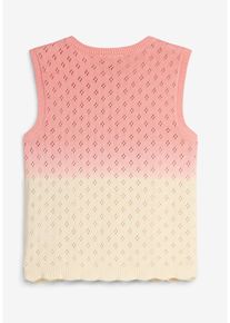 bonprix Top tricotat cu degrade cromatic, roz, 158