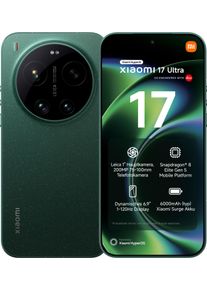Xiaomi Smartphone "17 Ultra 16+512GB", Energieeffizienz: A, gr&uuml;n (starlit gr&uuml;n), 512 GB, Mobiltelefone, Smartphone