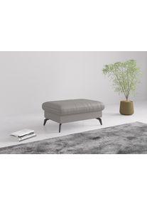 Sit & More Polsterhocker SIT & MORE "Morris", grau (light grau), B:103cm H:44cm T:69cm, Hocker, Polsterhocker, mit praktischen Stauraum