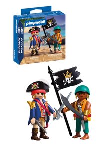 Konstruktions-Spielset Playmobil "DuoPack Piraten (72024), Pirates", bunt, Spielbausteine, Kinder, Kunststoff, Konstruktions-Spielset