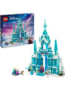 Konstruktionsspielsteine Lego "Elsas Winterpalast (43244), Lego Disney Princess", bunt, Spielbausteine, Kinder, Kunststoff, Konstruktionsspielsteine, Made in Europe
