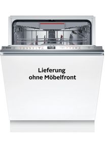 Bosch vollintegrierbarer Geschirrsp&uuml;ler "SMD6ECX12E", Energieeffizienz: A, silber (wei&szlig;), B:59,8cm H:81,5cm T:55cm, Geschirrsp&uuml;ler, Made in Germany, Time Light - Restzeit wird auf K&uuml;chenboden projiziert, vollintegrierbarer Geschirrsp&uuml;ler