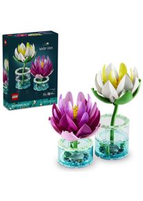 Konstruktionsspielsteine Lego "Seerosen (11511), Lego Botanicals", bunt, Spielbausteine, Kinder, Kunststoff, Konstruktionsspielsteine, Made in Europe