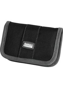 Hama Fototasche "Speicherkarten Tasche "Mini", Schwarz/Grau, max. 10 Speicherkarten", schwarz, B/H/T: 8,5cm x 2,7cm x 15cm, Taschen, Fototasche