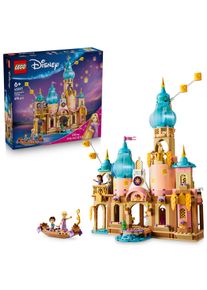 Konstruktionsspielsteine Lego "Rapunzels Schloss (43297), Lego Disney Princess", bunt, Spielbausteine, Kinder, Kunststoff, Konstruktionsspielsteine, Made in Europe