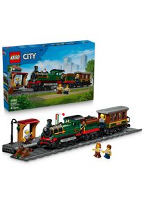 Konstruktionsspielsteine Lego "Klassischer Dampfzug (60511), Lego City", bunt, Spielbausteine, Kinder, Kunststoff, Konstruktionsspielsteine, Made in Europe