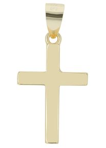 Adelia&acute;s Kreuzanh&auml;nger ADELIA&acute;S "Unisex Anh&auml;nger &iquest; Kreuz Kreuzanh&auml;nger aus 925 Silber", gold, Schmuckanh&auml;nger, Damen, Kreuzanh&auml;nger