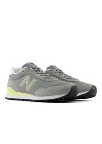 Sneaker New Balance "515", Herren, Gr. 47,5, grau (sea salt, linen, silber metallic), Leder, Textil, Schuhe Sneaker