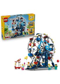 Konstruktionsspielsteine Lego "Legend&auml;res Riesenrad (31389), Lego Creator", bunt, Spielbausteine, Kinder, Kunststoff, Konstruktionsspielsteine, Made in Europe