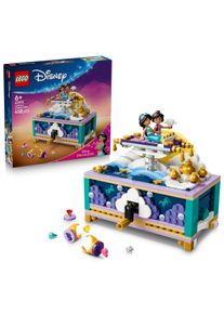 Konstruktionsspielsteine Lego "Jasmins Schmuckk&auml;stchen (43295), Lego Disney Princess", bunt, Spielbausteine, Kinder, Kunststoff, Konstruktionsspielsteine