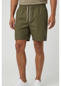 Shorts Vans "RANGE RELAXED SPORT SHORT", Herren, Gr. S, N-Gr, mossy olive, Obermaterial: 100% Polyester, Hosen Shorts, mit Kordelverschluss, bequeme Passform