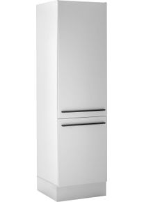 K&uuml;hlumbauschrank BASIC BY BALCULINA "Denver, K&uuml;chenschrank BxHxT 60 x 211 x 57", wei&szlig; (wei&szlig;, wei&szlig;, lanzelot eiche), B:60cm H:211cm T:57cm, Holzwerkstoff, Schr&auml;nke, K&uuml;hlumbauschrank, Breite 60cm, in grau matt/lancelot eiche