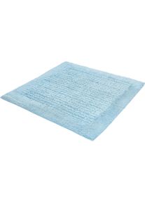 Badematte Kleine Wolke "Net, Badvorleger, Badezimmer Teppich", gr&uuml;n (opal), H:17mm, Baumwolle, Badematten, Badematte, Badteppich, Uni Farben, rutschhhemmend