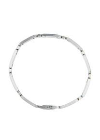 Adelia&acute;s Gliederarmband ADELIA&acute;S "Unisex Armband &iquest; Gliederarmband aus Edelstahl 20 cm" Gr. 20, silber, Armb&auml;nder, Damen, Edelstahl, Gliederarmband
