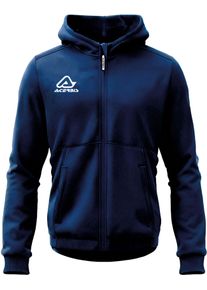 Acerbis Sports Cushy, zip hoodie , color: Dark Blue , size: XXL