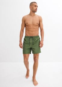 bonprix Szorty kąpielowe męskie z kieszeniami cargo, zielony, 56/58 (XL)
