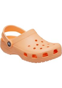 Sneaker Crocs "Classic Clog", M&auml;dchen, Gr. 24, orange (apricot), Obermaterial: 50% Polyester PES. 50% Sonstiges Material (Ananasfaser) AM_PF ., Schuhe Sneaker