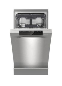 Gorenje Standgeschirrsp&uuml;ler "GS541C10X", Energieeffizienz: C, inox, B:44,8cm H:84,5cm T:60cm, Geschirrsp&uuml;ler, 10 Ma&szlig;gedecke, auto. T&uuml;r&ouml;ffnung, Besteckschublade, Standgeschirrsp&uuml;ler
