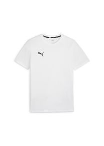 Trainingsshirt Puma "TEAMGOAL CASUALS TEE", Herren, Gr. L, schwarz-wei&szlig; (Puma wei&szlig;, Puma schwarz), Jersey, Obermaterial: 100% Baumwolle, unifarben, regular fit normal, Rundhals, Shirts Trainingsshirt, gerader Abschluss, Kurzarm, f&uuml;r Sportmode, Rundhalsausschnitt