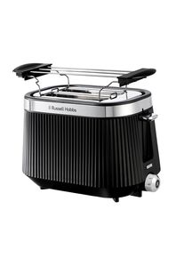 Russell Hobbs Toaster "26760-56", schwarz, B:23,6cm H:17,8cm T:29,3cm, Toaster, 2extra breite Toastschlitze, 6 Br&auml;unungsstufen, Toaster