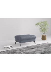 Sit & More Polsterhocker SIT & MORE "Morris", bunt (graublau), B:103cm H:44cm T:69cm, Hocker, Polsterhocker, mit praktischen Stauraum