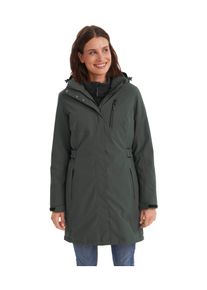 Parka Killtec "KOW 165 WMN PRK", Damen, Gr. 44, gr&uuml;n, Obermaterial: 100% Polyester.Futter: 100% Polyester.F&uuml;llung: 100% Polyester, Jacken Parka, Wasser- und winddichter Parka mit Teddyfleece und abnehmbarer Kapuze