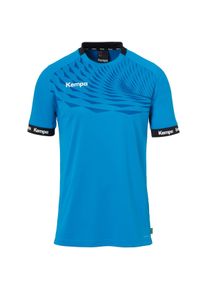 Trainingsshirt Kempa "Trainings-T-Shirt WAVE 26 Kids", Damen, Gr. 140, Kempablau, royal, Obermaterial: 100% Polyester Pol. recyc.., Shirts Trainingsshirt