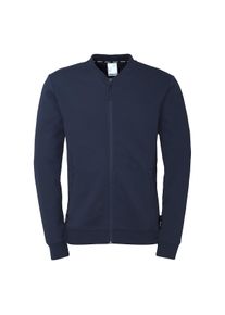 Funktionsjacke Uhlsport "Jacke ID College Kids", Kinder, Gr. 152, marine, Obermaterial: 72% Baumwolle CO(Bio). 28% Polyester Pol. recyc.., Jacken Funktionsjacke