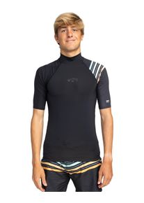 Rash Guard Billabong "Contrast" Gr. S, schwarz, Shirts, Herren, S, Obermaterial:85% Polyester, 15% Elasthan., Rash Guard