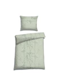 Bettw&auml;sche Florella "Sena salbei Soft-Air Musselin, 100% Baumwolle", salbei, B/L: 140cm x 200cm, 1 Stk., 1 Stk., Musselin, B/L: 70cm x 90cm, Musselin, Obermaterial: 100% Baumwolle CO. Obermaterial: 100% Baumwolle CO., Bettw&auml;sche, Bettw&auml;sche