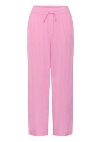 Stoffhose Kaffe "Casual Hose KAmilia", Damen, Gr. 46, N-Gr, pink (pink frosting), Obermaterial: 70% Viskose CV. 30% Leinen LI., Hosen Stoffhose