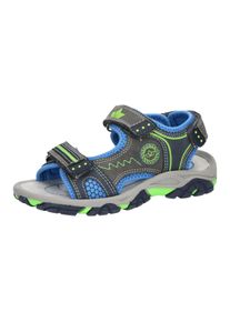 Sandale Lico "Sandale Emil V", Jungen, Gr. 33, grau, Synthetik, Schuhe Sandale