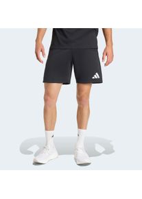 Trainingsshorts adidas Performance "ENTRADA26 SWEAT", Herren, Gr. XL, N-Gr, schwarz, wei&szlig;, normal, gr., Obermaterial: 70% Baumwolle, 30% Polyester, Hosen Trainingsshorts