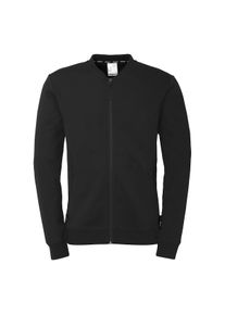 Funktionsjacke Uhlsport "Jacke ID College Kids", Kinder, Gr. 128, schwarz, Obermaterial: 72% Baumwolle CO(Bio). 28% Polyester Pol. recyc.., Jacken Funktionsjacke