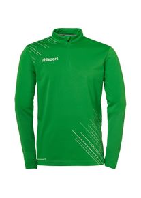 Trainingspullover Uhlsport "1/4 ZIP TOP SCORE 26 1/4 ZIP TOP Kids", Jungen, Gr. 128, gr&uuml;n, wei&szlig;, Obermaterial: 100% Polyester Pol. recyc.., Pullover Trainingspullover
