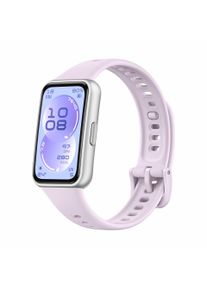 Huawei Fitnessuhr "Band 11", rosa (violett, silber), 1,62 &Prime;, Smartwatches, Fitnessuhr