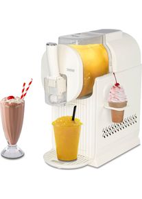 Unold Elektro UNOLD Slush-Eismaschine "2in1 - Slushi & Softeismachine Sofia - Creme", wei&szlig;, B:48,5cm H:49,9cm T:26,5cm, Eismaschinen, Slush-Eismaschine
