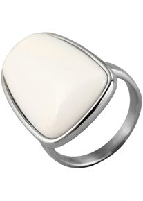Adelia&acute;s Fingerring ADELIA&acute;S "Ring aus Edelstahl" Gr. 56, silber, Fingerringe, Damen, 56, Edelstahl, Fingerring