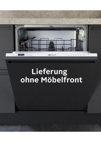 Bauknecht vollintegrierbarer Geschirrsp&uuml;ler "B2I HD526 A", Energieeffizienz: E, silber (wei&szlig;, neutral), B:59,8cm H:82cm T:55,5cm, Geschirrsp&uuml;ler, vollintegrierbarer Geschirrsp&uuml;ler