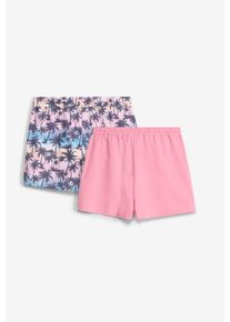 Shorts in jersey di puro cotone biologico (pacco da 2), Arancione, Taglia 134, bonprix